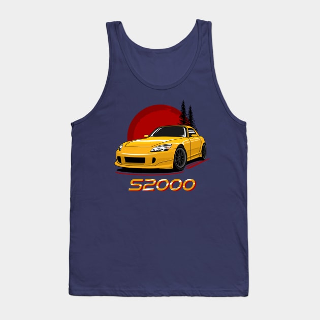 S2000 JDM Club Tank Top by masjestudio